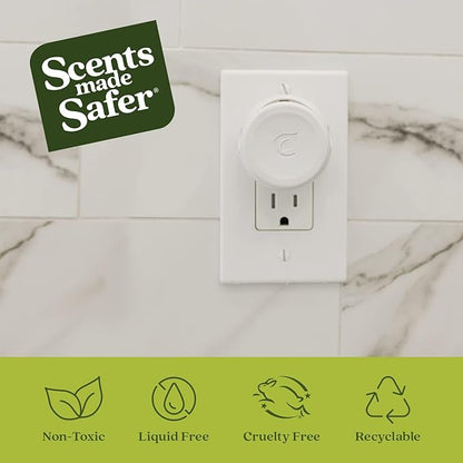 Enviroscent Non-Toxic Air Freshener Paper Refills - Compatible with Enviroscent Plug Hub® Warmer Kit - Home Fragrance Lasts Up to 90 Days - Sea Salt & Aloe Scent (Pack of 2)