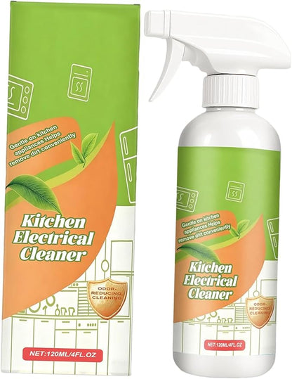 Electrolyzed Ion Kitchen Cleaner Spray,fly Cleanse Spray, Natural Enzyme Formula Multi-Purpose Cleaner for Oven, Stove, Range Hood & All Household Appliances, Easy Cleaning Solution (1pc)