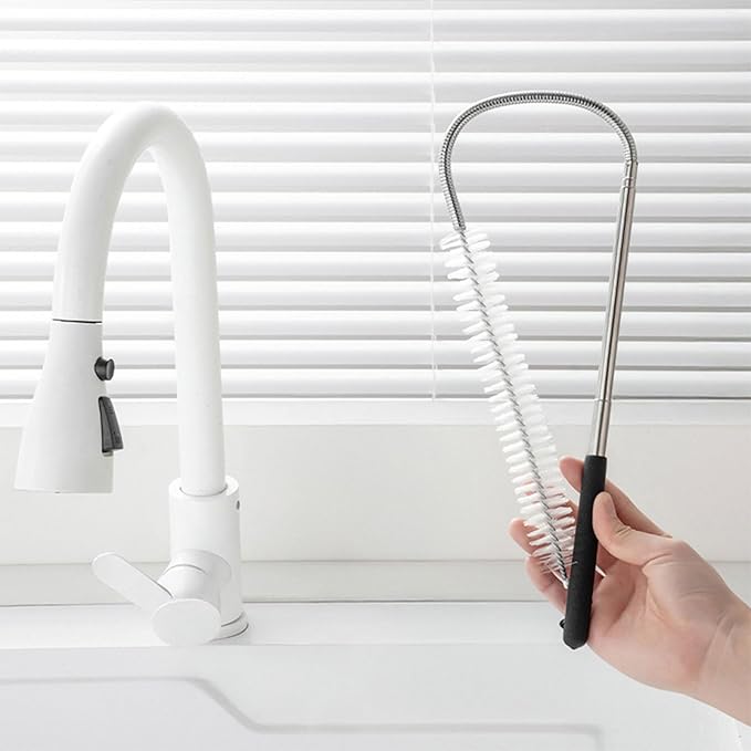 2PCS Multiuse Drain Cleaner for Kitchen Bathroom Sink Drain Unclogging Efficient Removal of Hair Greases Food Debris