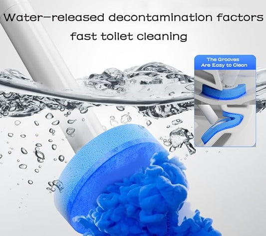56pc Refills Disposable Toilet mats Brush Cleaning System, Toilet Cleaning Brush,No Handle or Base，Toliet Wand Refills,Toilet Bowl Clean Refill Pads,Toilet Scrubber Refill