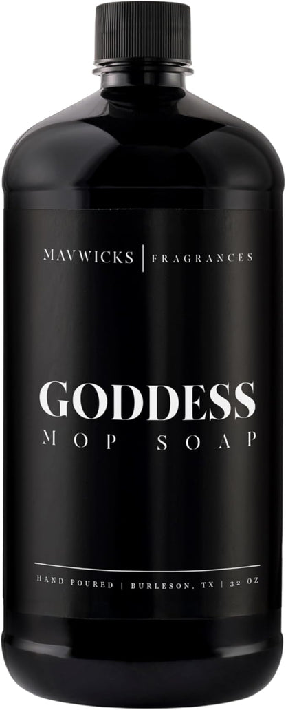 Fragrances - Luxury Mop Soap (Goddess) 32 Oz – Goddess Scented Floor Cleaner for Mopping – Pet Safe, Best Smelling Mop Detergent for All Surfaces