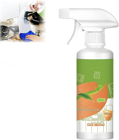 Electrolyzed Ion Kitchen Cleaner Spray, Natural Enzyme Multi-Purpose Cleaner to Household Appliances, Kitchen Heavy Duty Cleaner Degreaser for Hood, Oven, Stove(300ML)