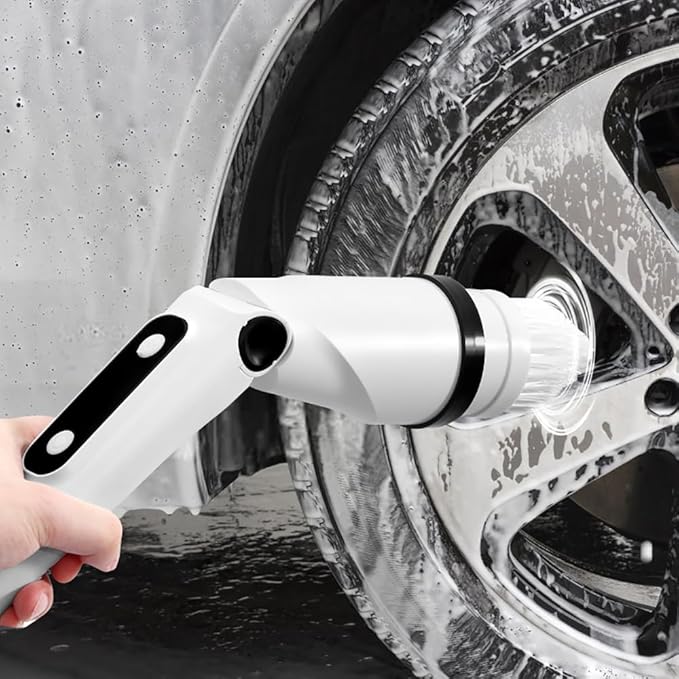 IEZFIX Electric Spin Scrubber X03 Turbo Brush Head Replacement, Multi-Purpose Cleaning Brush Set