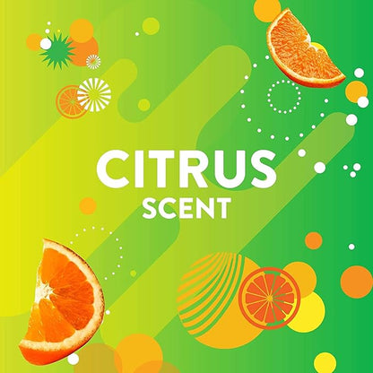 Scrubbing Bubbles Fresh Brush Flushable Refill Pads for Toilet Cleaning System, Citrus Action Scent, Toilet & Toilet Bowl Cleaner, 10 CT Refill Pads/Pack (Pack of 1)