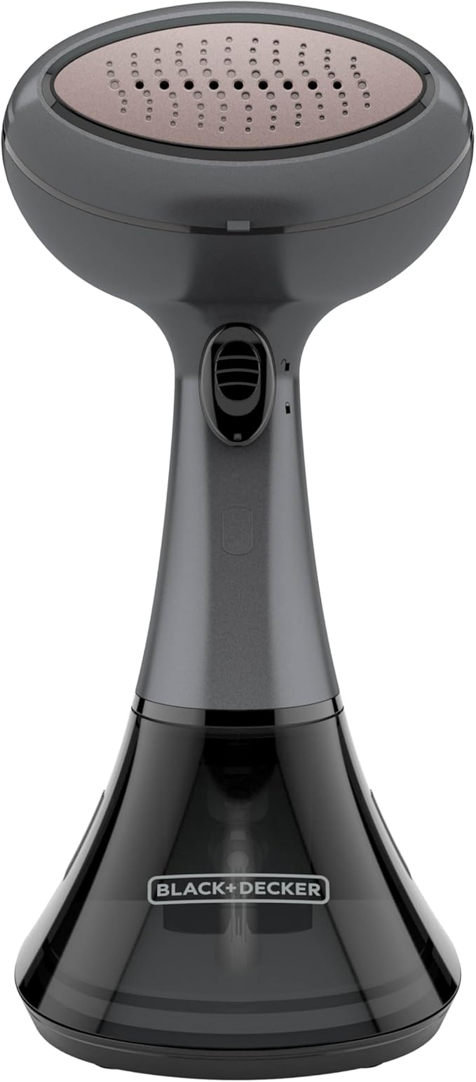 BLACK+DECKER Advanced Handheld Steamer HGS350, 45-Second Heat Up, 70% More Steam, Removes Wrinkles from Fabrics, Clothing and Upholstery
