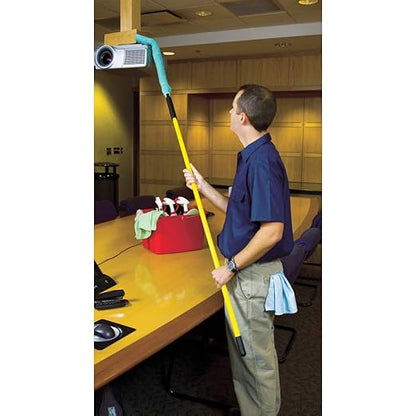 Rubbermaid Commercial Products Flexible Microfiber Dusting Wand, Flexible Dusting for Office/School/Stadium/Lobby/Restaurant