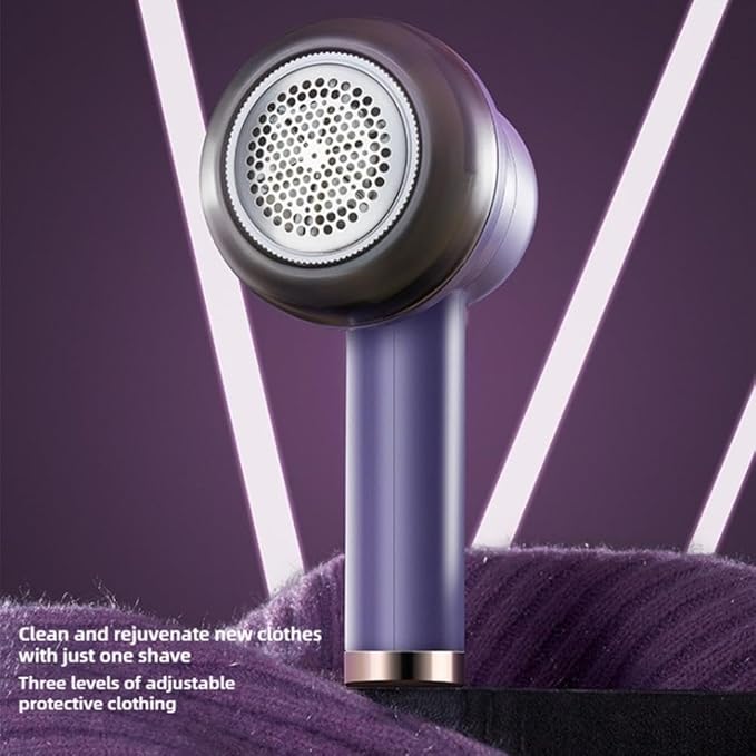 Fabric Shaver, USB Rechargeable Electric Lint Shaver with LCD Display,Portable Fabric Pilling Remover, Lint Sweater Shaver, Uickly and Effectively Lint Remover for Clothes, Clothing