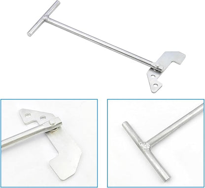 Garbage Disposal Wrench, Garbage Disposer Unjamming Wrench Compatible with Waste King, Moen and InSinkErator Garbage Disposal- for Dislodge Jams or Clutter