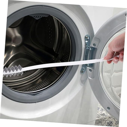 2pcs Flexible Washing Machine Cleaning Brush Long Handle Drum Dryer Vent Cleaner for Efficient Household Use Front Load Washers and Appliance Maintenance