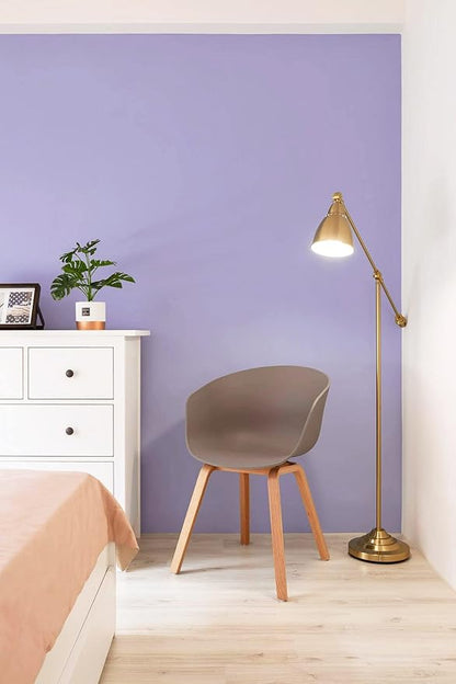 Safiyya 984.2"x17.7" Purple Wallpaper Peel and Stick Purple Contact Paper Solid Color Self Adhesive Removable Wallpaper for Bedroom Vinyl Rolls