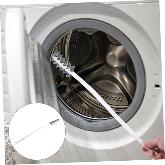 2pcs Long Pipe Brush Washing Machine Cleaner Brush for Dryer Vent and Laundry