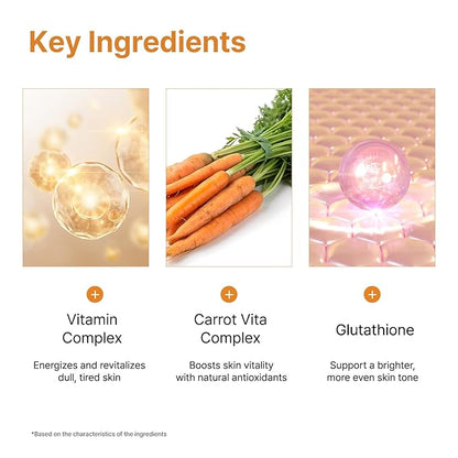 AVCA All Day Vitamin C Brightening Face Mist – Hydrating & Revitalizing Facial Spray with Glutathione & Vitamin Complex, Korean Skincare for Radiant Soothing Glow, 5.07 fl oz