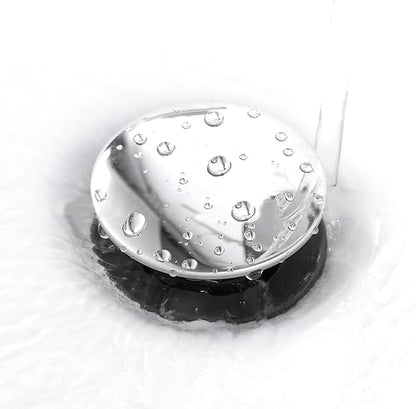 Bathroom Sink Stopper Drain Plunger Replacement Manual Lift Drain Plugs Drain Filter Wash Basin Sink Plug