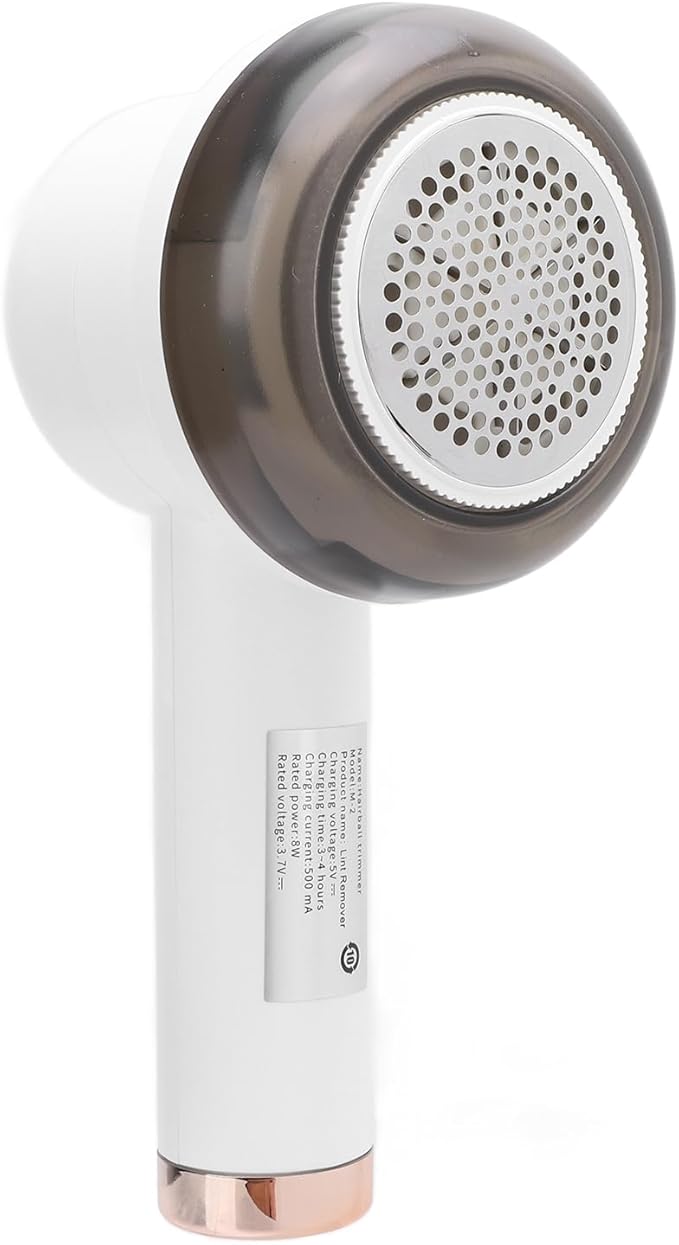 Fabric Shaver, Rechargeable Lint Remover, Lint Remover for Clothes, Sweater Shavers, 8W 3 Gear Large Capacity Shaver, Electric Lint Shaver with Battery Display for Clothes