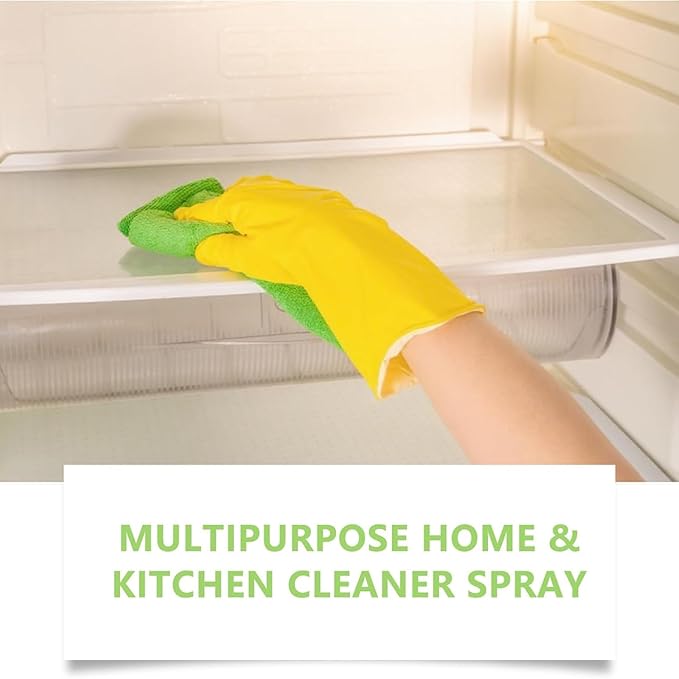 Natural Formula Appliances, Multi-Purpose Cleaner, Kitchen Appliance Cleaner Spray, For Refrigerator, Oven, Stove, Range Hood, Easy Cleaning Household Items (1Pcs)