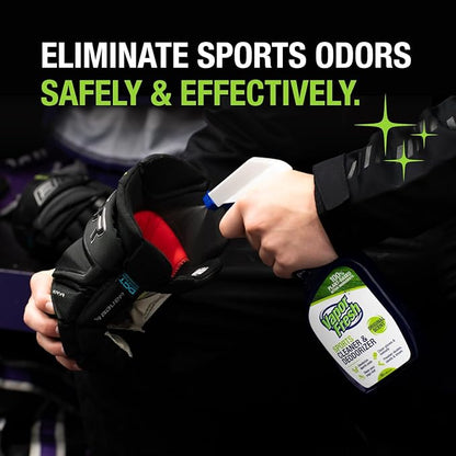 Vapor Fresh Sports Cleaner and Deodorizer - For Boxing Gloves, Sports Pads, Helmets, Gym Bags, Gym Equipment and More - Naturally Powered By Plants, 16 Fl Oz (3-Pack)