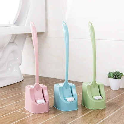 Silicone Toilet Brush with Holder, Small Sink, Cleaning Tools, Bathroom Cleaning Brushes, Toilet Bowl Cleaner Brush, Bathroom Must Haves, Cleaning Supplies for Housekeeping Bathroom Accessories