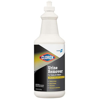 CloroxPro Clorox Urine Remover for Stains and Odors Pull Top, 32 Ounces (Package May Vary)