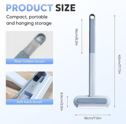 2025 New 4-in-1 Multifunctional Pet Hair Remover, Reusable Double-Sided Cleaning Brush for Couch, Carpet, Furniture, Clothes & Car