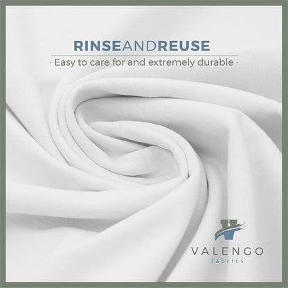 VALENGO New Lint Free Rags – 100% Cotton Cloth, Soft T-Shirt Rags, Lint Free Cloth for Staining Wood, Cast Iron, Dusting, Polishing, Painting and Cleaning – Reusable & Absorbent – 17”x17” (Pack of 7)