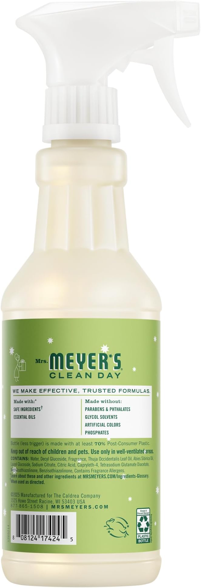 MRS. MEYER'S CLEAN DAY Multi-Surface Everyday Cleaner, Iowa Pine Scent, 16 Fl Oz Bottle