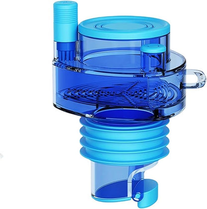 Clear ABS Sink Drain Diverters with Blocking & Clog Detection Quick Install for Kitchen/Bathroom Plumbing Systems Visible Flows Kitchen Filter Device
