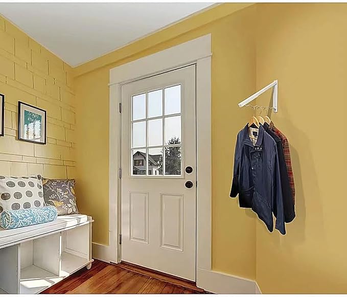 Foldable Clothes Drying RAK - Collapsible Laundry Racks for Drying Clothes with Hangers - Portable Clothes RCK Drying - Space-Saving Laundry Drying Rac Wall Drying Rack