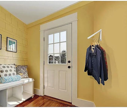 Foldable Clothes Drying RAK - Collapsible Laundry Racks for Drying Clothes with Hangers - Portable Clothes RCK Drying - Space-Saving Laundry Drying Rac Wall Drying Rack