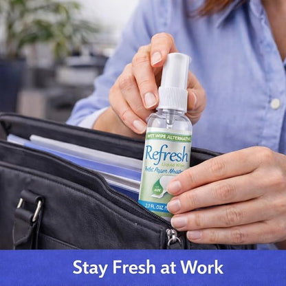 Refresh Liquid Wipe: Toilet Paper Spray (Original Spray, 2 Fl Oz (1 Pack))