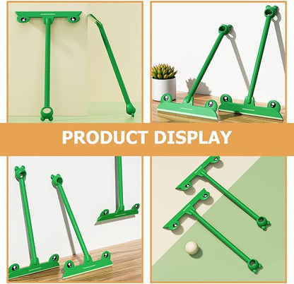 Cartoon Frog Glass Squeegee Shower Scraper, Home Window and Mirror Cleaner, Bathroom Shower Screen Wiper for Glass Doors