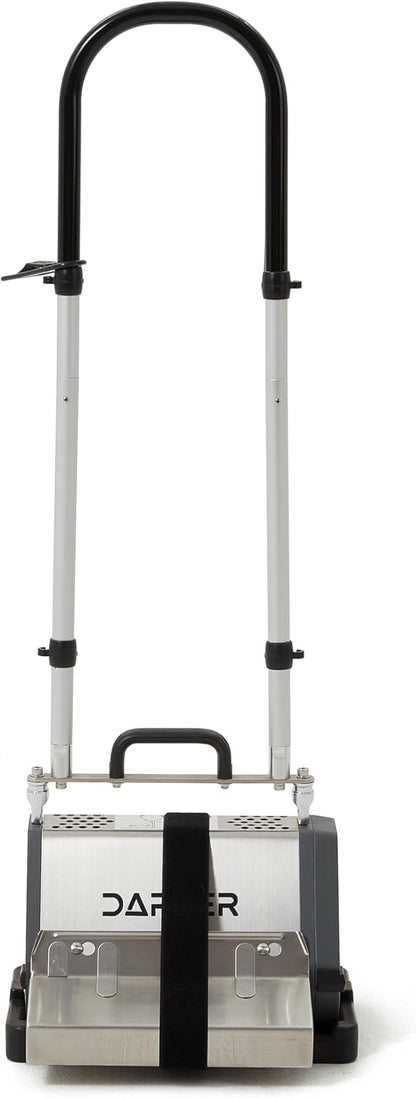 14" Counter-Rotating Brush (CRB) Carpet & Hard Floor Cleaning Machine – 450 RPM, Quiet 53 dBA, Compact 41 lb Commercial Scrubber – Ideal for Offices, Hotels & Small Spaces