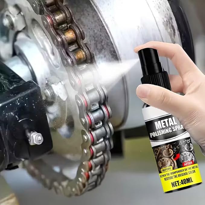 Remove Rust Agent Sprayer Fast Acting Remover for Car Boats, Kitchens, Bathrooms Multipurpose Rust Rust Remover for Metal
