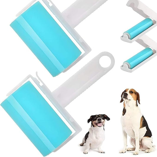 Silicone Tape Sticky Washable Lint Roller Hair Remover Brush Sticker Roller for Clothing