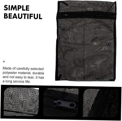 CHILDWEET Mesh Laundry Bags with Zipper 8-Pack Delicates Washing Bags for Travel Storage and Clothes Organizing Protects Bras Socks Underwear in Washing Machine