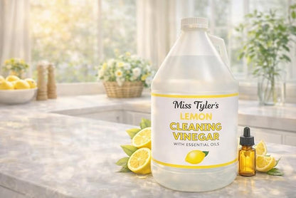 Miss Tyler's Cleaning Vinegar All Purpose Household Surface Cleaner, 1 gallon (Lemon) **NEW LOOK**