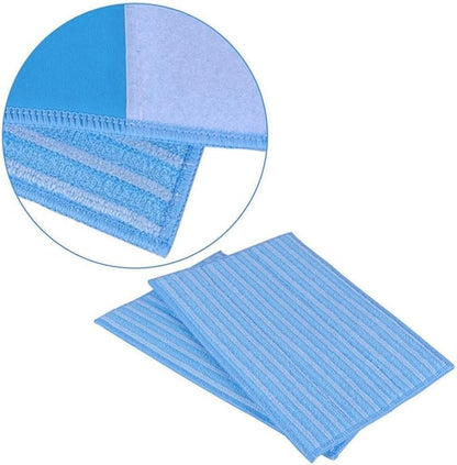 Steam Mop Pads for HAAN SI-40 SI-70 SI-35 Replacement Cleaning Pads for RMF4X RMF2X FS, SI and MS Series Steamers Ultra-Microfiber