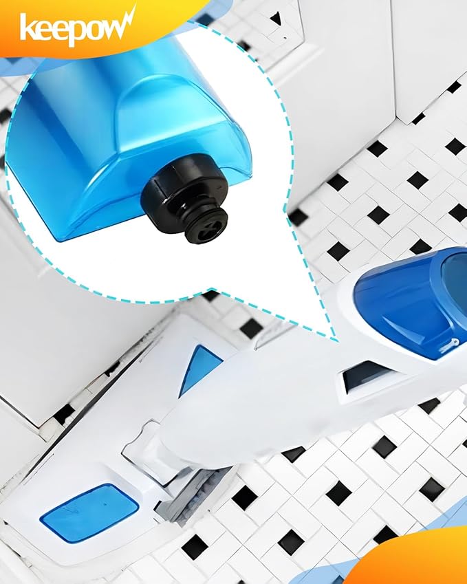 KEEPOW Steam Mop Replacement Parts Compatible with Bissell Powerfresh Steam Mop 1940 Series, Water Tank Caps Replacement, Replaces part 203-8413 2038413 (2 Pack)