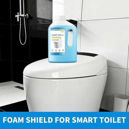 MAMADOU Commercial Smart Toilet Foaming Shield 1 Liter Spray Splash Proof Toilet Cleaner Liquid Odor Control Foam Agent Easy Cleaning For Fresh Bathroom