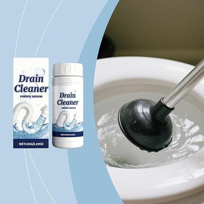 Sink & Drain Cleaner Powder, Fast Foaming for Kitchen, Drain Clog Remover, Bathroom, Toilet Pipes - Removes Grease, Hair & Food Waste (1)