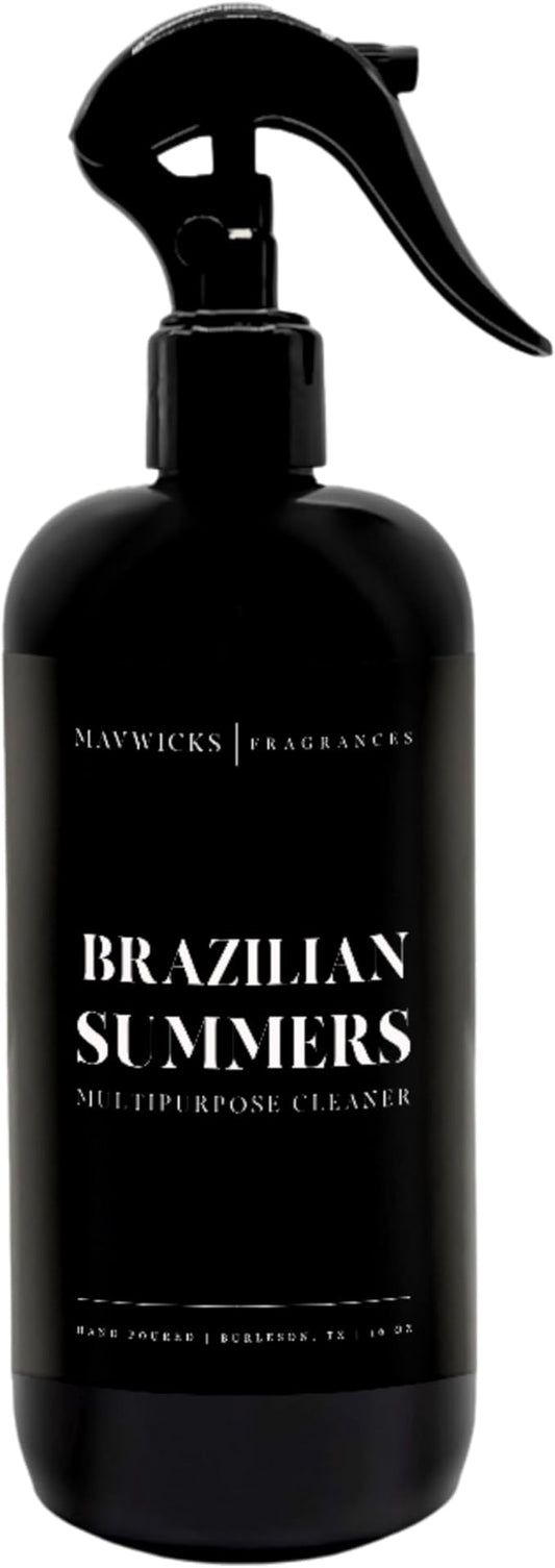 Fragrances All Purpose Cleaner Spray (Brazilian Summers) 16 Oz – Multipurpose Surface Cleaning Spray for Kitchen, Bathroom, Floors and Counters, Home and Office, Natural and Non-Toxic