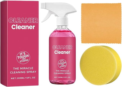 Kitchen Cleaning Spray – Oil Stain Remover, Stove Cleaner, Household Decontamination Agent | Fast-Acting Grease Dissolver, Powerful Formula for Home Cooking Surfaces and Appliances