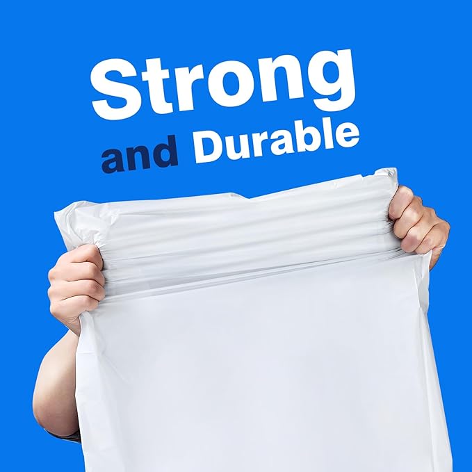 300 Count Tall Kitchen Drawstring Trash Bags, 13 Gallon, 100% Post-Consumer Recycled, Commercial Garbage Bags, GRS Compliant, Unscented, White