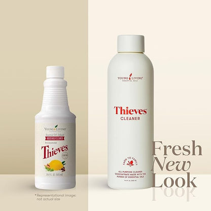 Young Living Thieves Household Cleaner Ultra Concentrated 14.4 fl oz – All Purpose Cleaner for Kitchen, Bathroom & Surfaces – Multipurpose Essential Oil Cleaner – 3 Pack