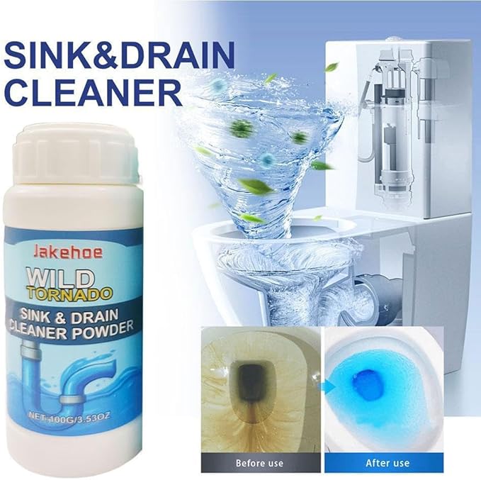 Powerful Kitchen Pipe Dredging Agent, Dredge Deodorant, Toilet Sink Drain Cleaner, Sewer Household Cleaning Tools