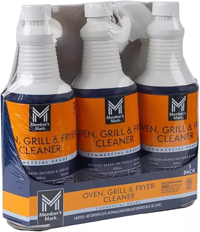 2 Pack Value Pack Oven, Grill and Fryer Cleaner (32 oz, 3 pk.) Total 6 Pack (192 oz)