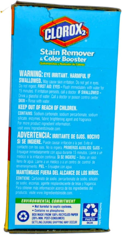 Clorox 2 Laundry Stain Remover and Color Booster Powder, 49.2 Ounce (Pack of 2)
