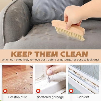 Mini Dustpan and Brush Set,Stable Dust Pans with Brush,Easy to Store and Broom and Dustpan Set,Portable Broom and Dustpan for Countertop,Table,Sofa,Furniture,Keyboard,Car,Cabinet