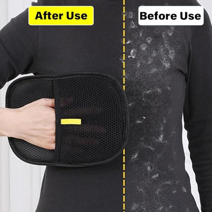 Purepath Hair Removal Glove, Pet Hair Removal Glove for Dogs & Cats, Pure Path Hair Remover Glove for Pet, Electrostatic Pet Hair Gloves for Clothing, Bed, Couch, Carpet, Car Seat (1)