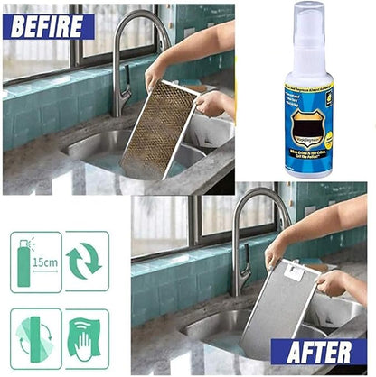 Magic Degreaser Cleaner Spray,All Purpose Cleaner,Home Kitchen Cleaning Dirt & Oil,Fast & Effective Clean All Home Kitchen Surface in Seconds,No Hard Work (30ml)
