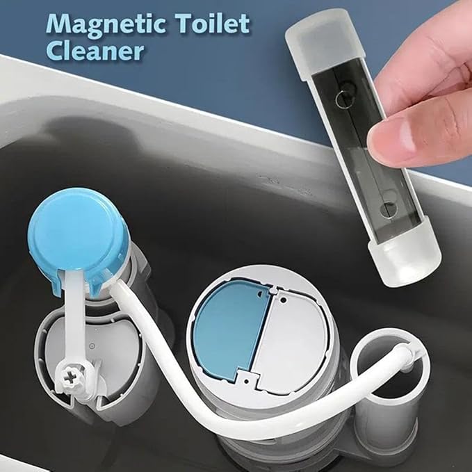 Toilet Magnets for Tank, Long Lasting Magnetic Tank Cleaner, No Chemicals No Staining Cleaning Supplies, for Household Bathroom (3PCS)